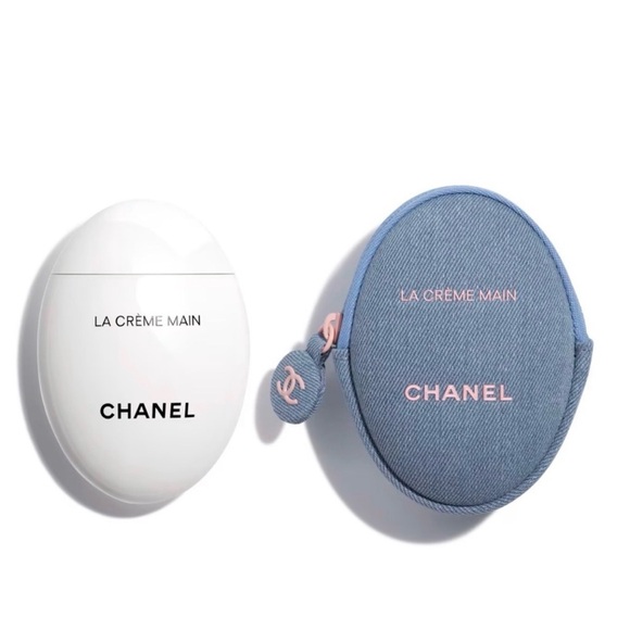 CHANEL La Crème Main with Denim Pouch LIMITED EDITION - Picture 2 of 7